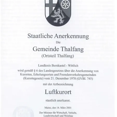 Ankommen & Abschalten Im Hunsrueck, Alles Inklusive